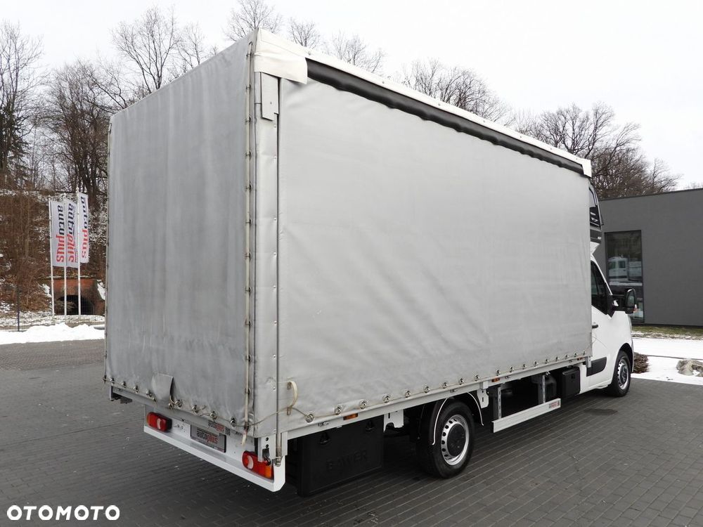 Renault MASTER PLANDEKA 10 PALET WEBASTO TEMPOMAT LEDY PNEUMATYKA KLIMATYZACJA  165KM - 15