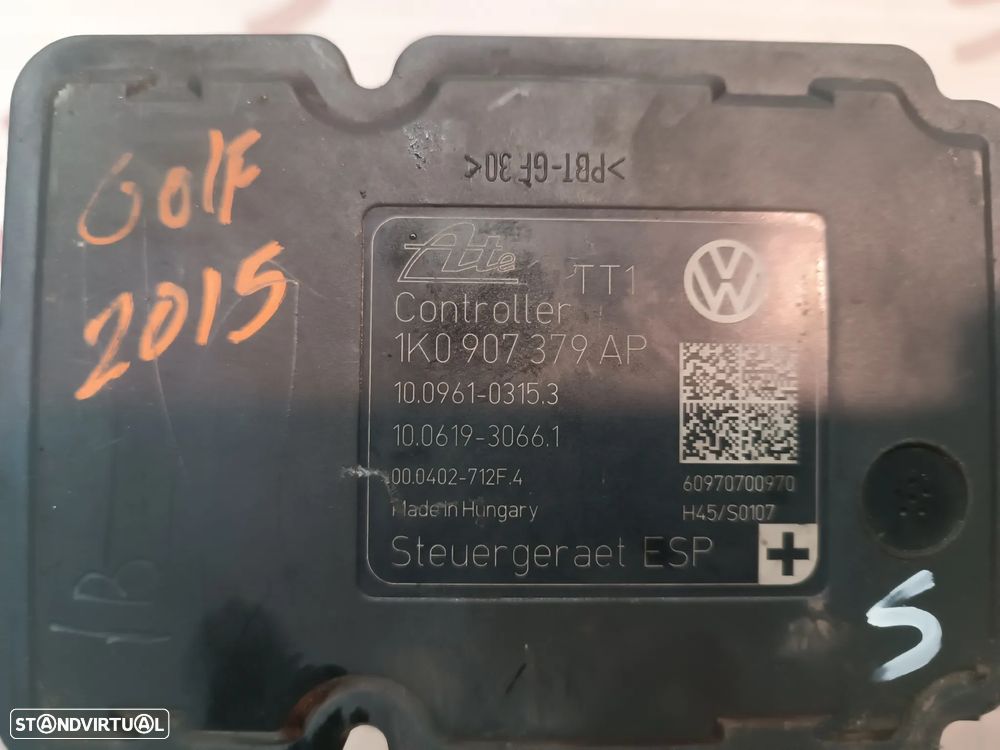 ABS VOLKSWAGEN VOLKSWAGEN GOLF VI / JETTA 1K0614517BK 100212-03014 1K0907379AP - 5