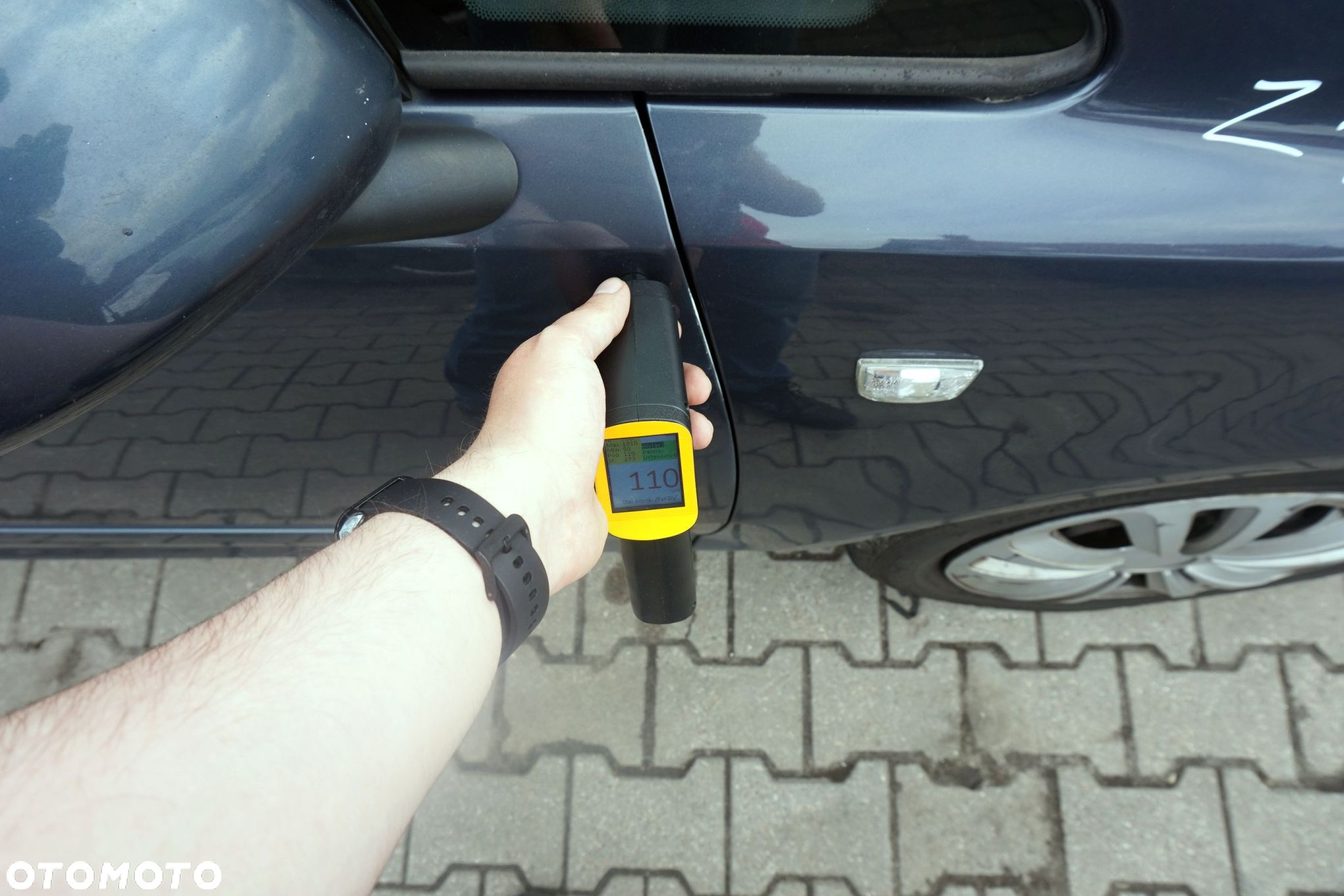 DRZWI PRZEDNIE PRAWE CORSA D IV 3D HB Z168  SZARY OPEL 2006-2011 - 6