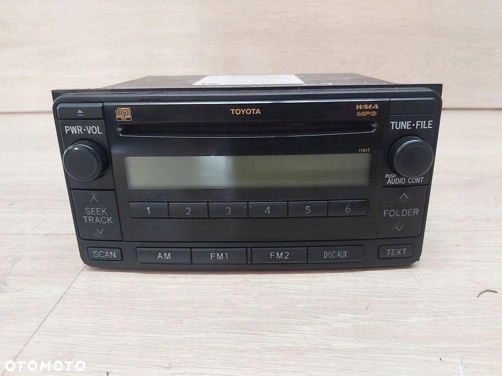 Toyota FJ Cruiser radio CD oryginał 86120-35400 - 1