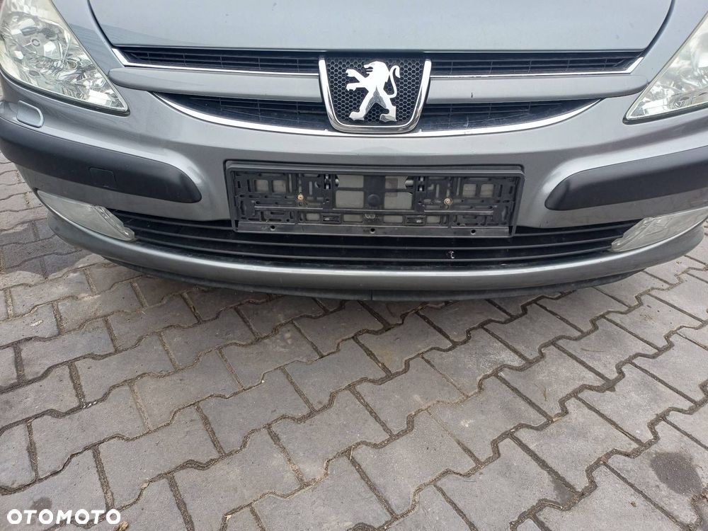 KOMPLETNY PRZÓD PEUGEOT 607 I EZDC MASKA ZDERZAK BŁOTNIKI LAMPY - 7