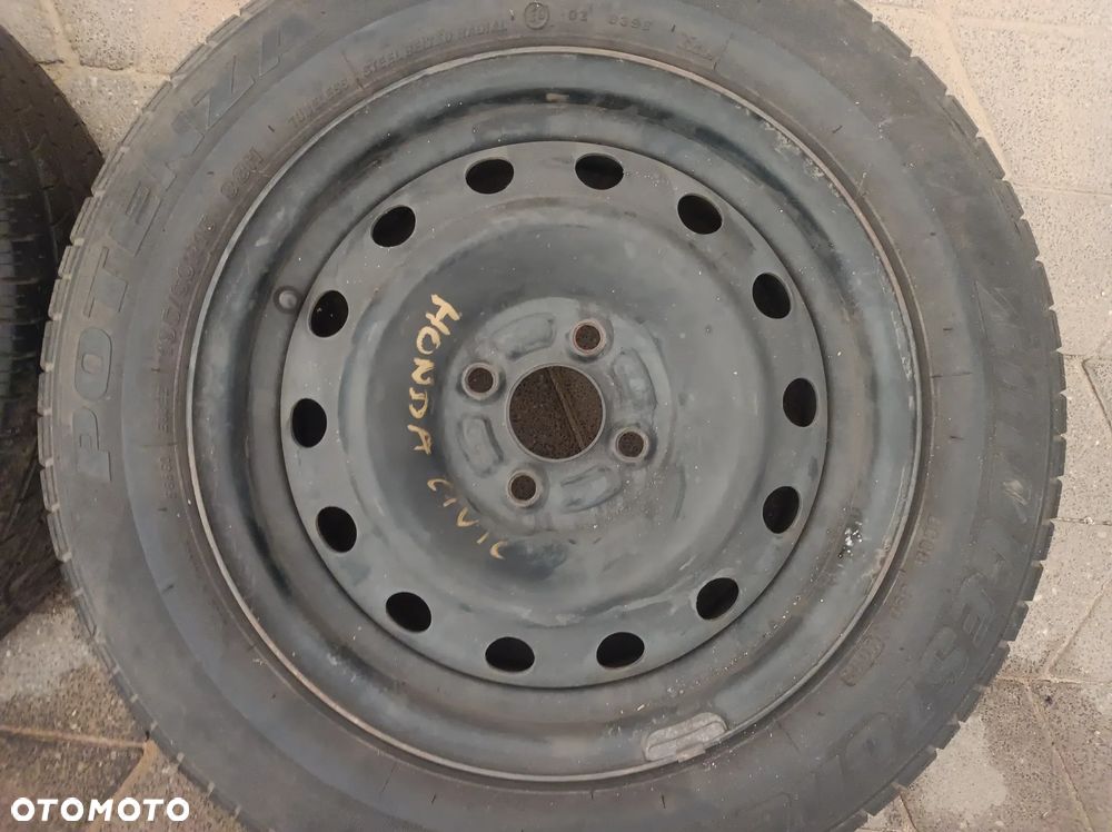 Felgi stalowe Honda Civic 195/50R15 4x100 6Jx15 ET45 - 4