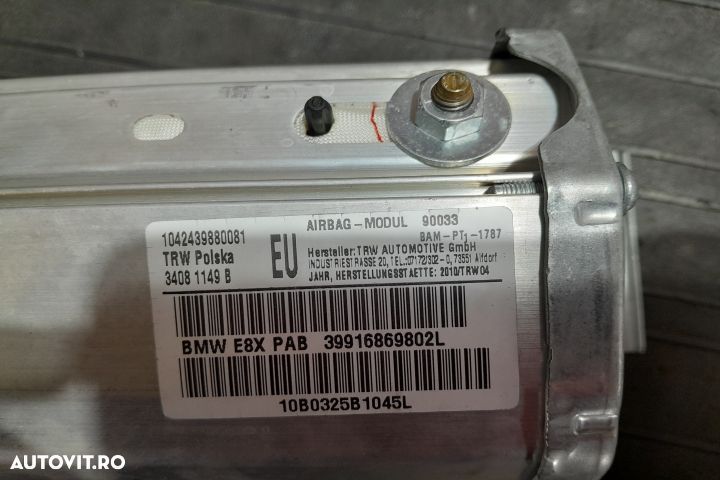 Airbag pasager 39916869802L 39916869802L BMW Seria 1 E81/E82/E87/E88 - 4