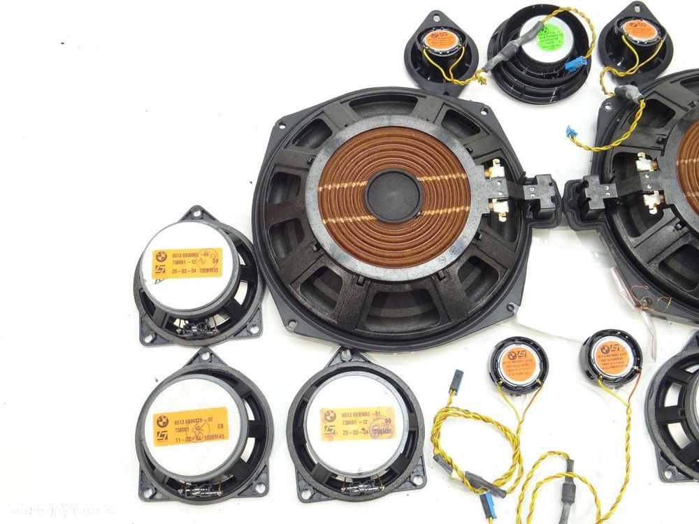 GŁOŚNIKI KOMPLET  BMW 5 (E60) 2003 - 2010 545 i 245 kW [333 KM] benzyna 2003 - 2005 - 9