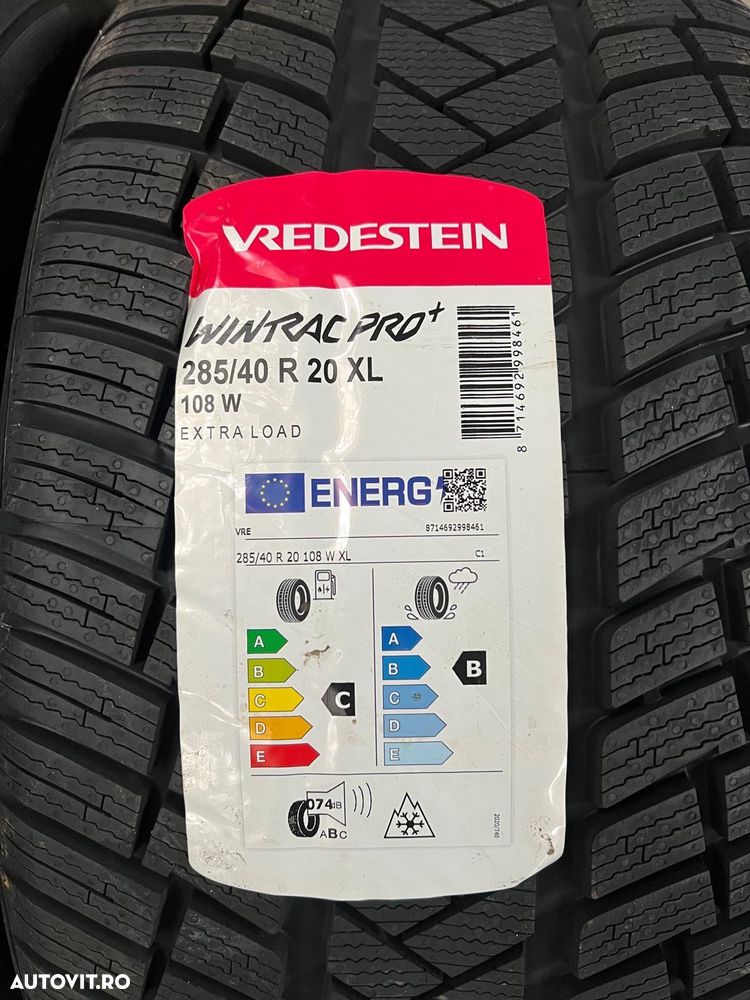 Vând set anvelope 255/45/20-285/40/20 vredestein de iarnă noi - 2