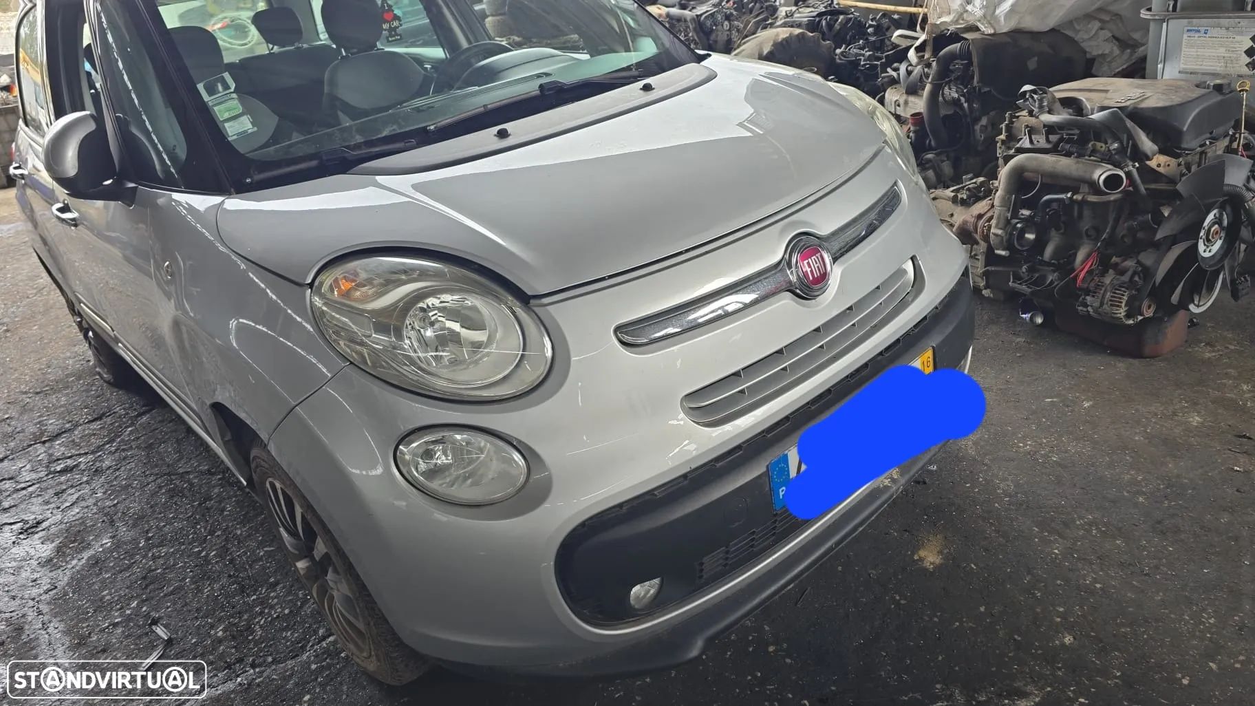 Frente completa sem airbags fiat 500 L - 1