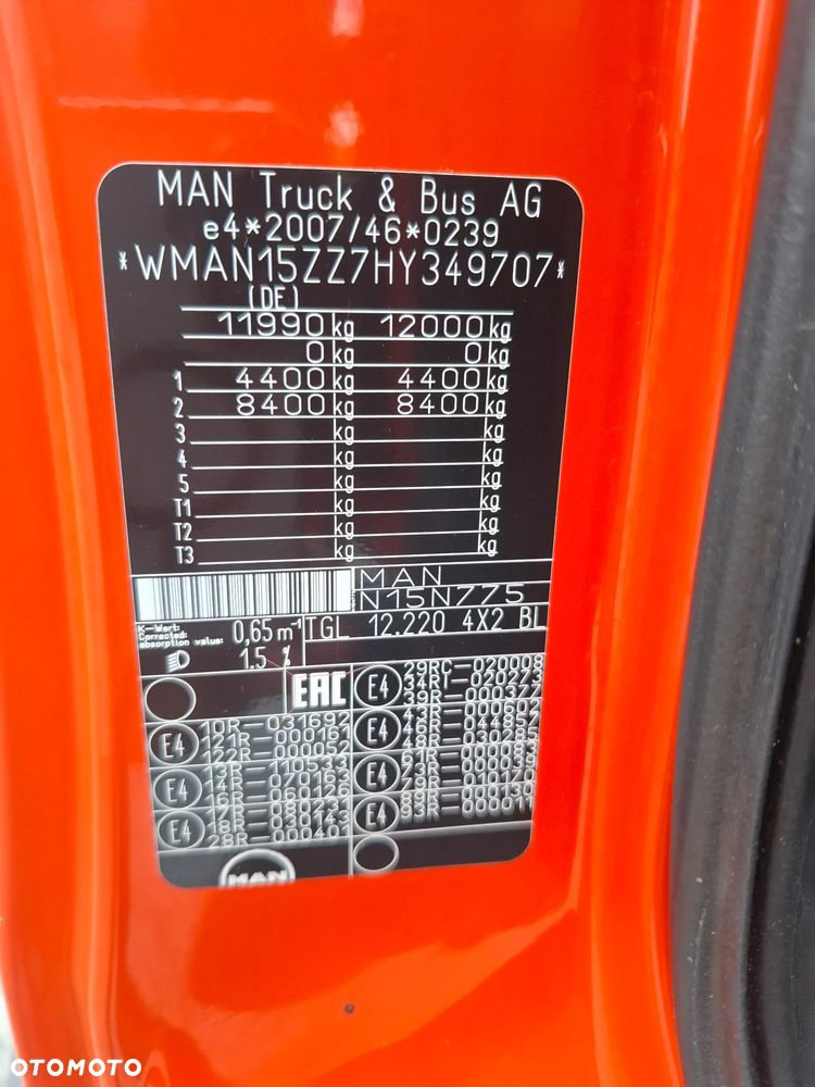 MAN TGL 12.220* AUTOMAT* SOLIDNY ALUMINIOWY KONTENER* BOCZNY ZAŁADUNEK* WINDA BAR 1500kg* WYJĄTKOWO ZADBANY* NIE ATEGO TGM LF FL EUROCARGO* Z NIEMIEC - 18