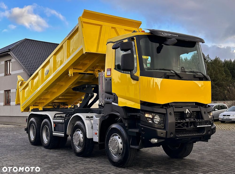 Renault K 460 PROTECT 8X4 WYWROTKA MEILLER BORDMATIC - 3