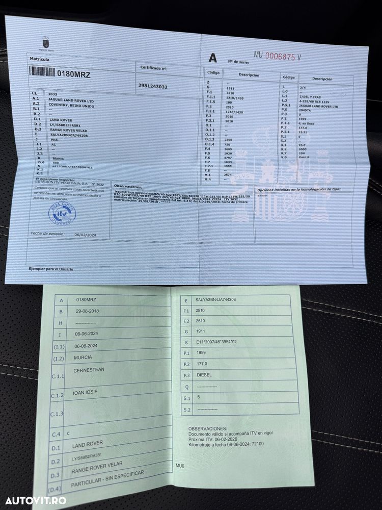 Land Rover Range Rover Velar 2.0 R-Dynamic HSE - 36