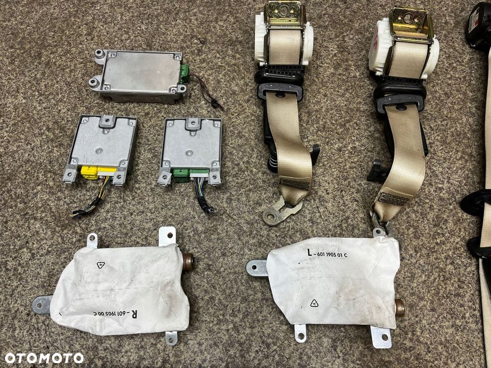 Poduszka kierowcy pasazera pasy przod tyl napinacze modul AIRBAG BMW E63 - 6