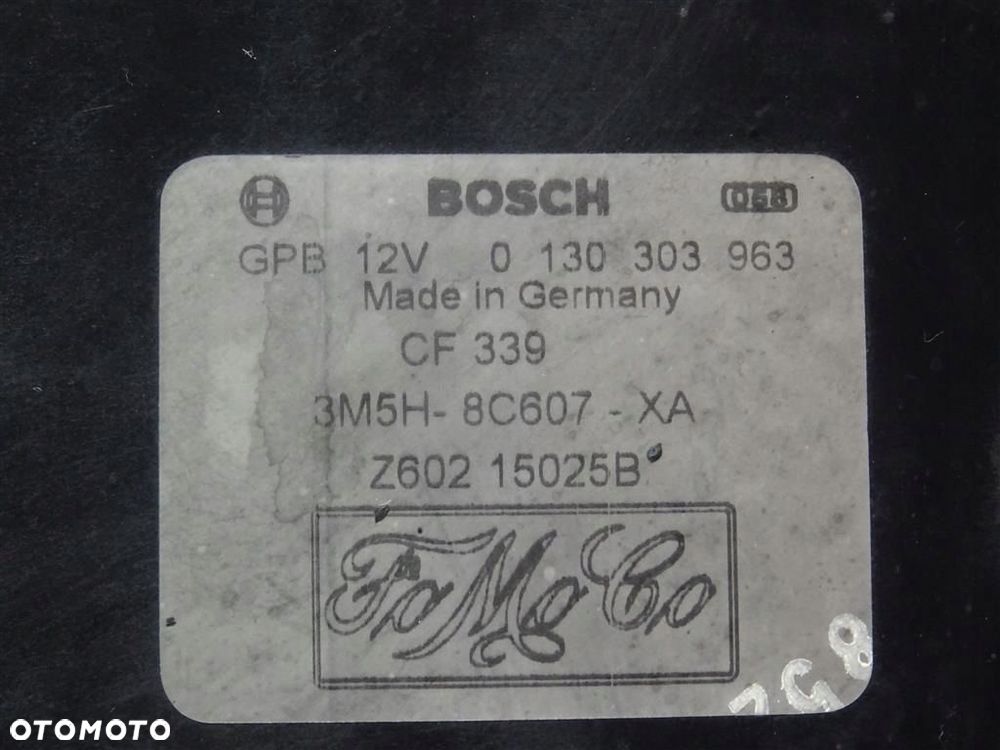 Wentylator chłodnicy wody Mazda 3 I 2003-2009 1,6 CD 0130303963 ORYGINAŁ - 3