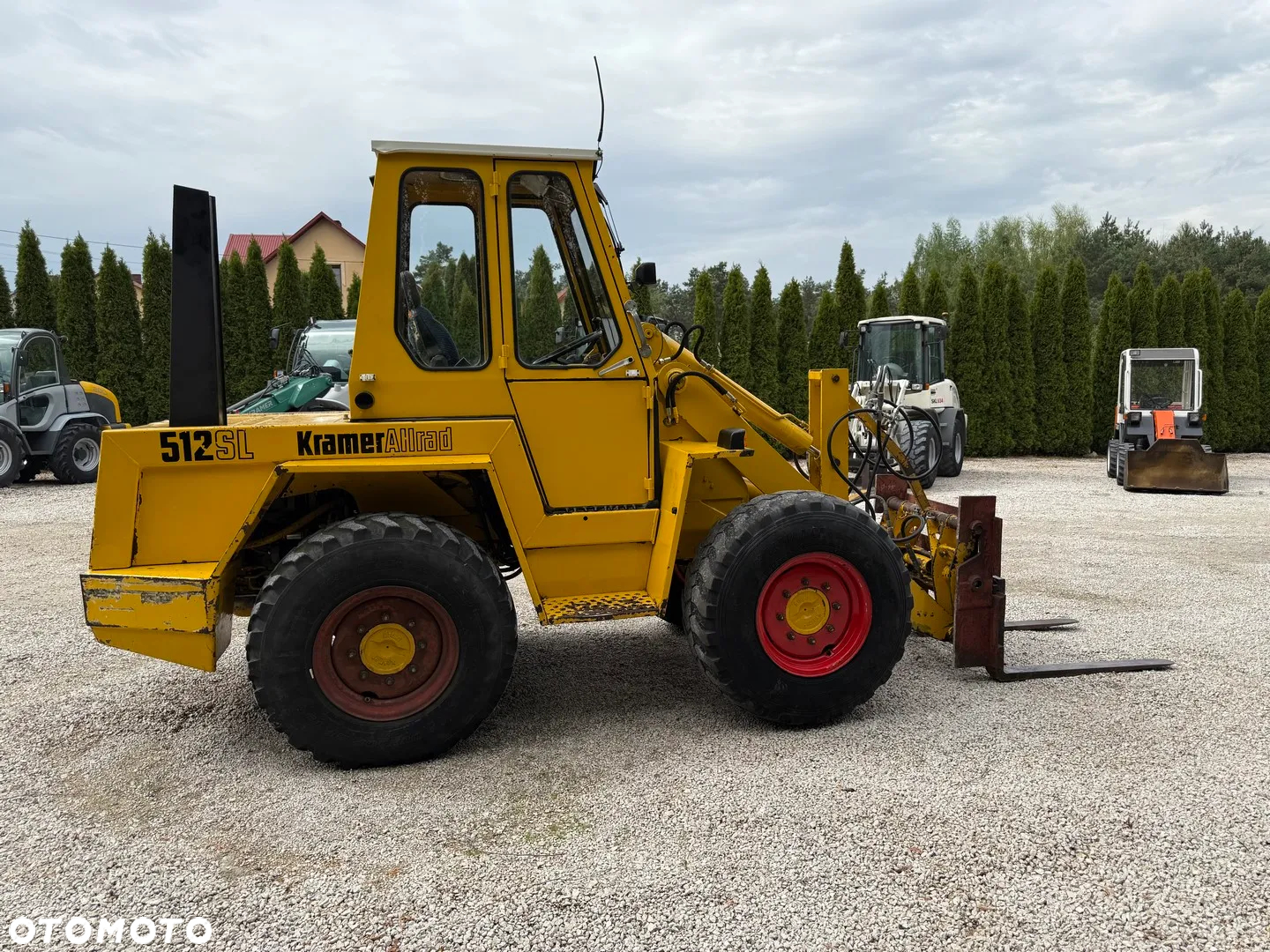Kramer 512 SL / ŁADNA! / Z NIEMIEC / BARDZO ZWROTNA - DWIE OSIE SKRĘTNE / ORYGINAŁ / 418 318 420 520 312 320 - 10