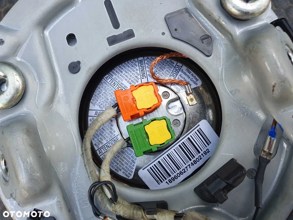 Kierownica Trzy 3 Ramienna Czarna Pikowana Skóra Air Bag Poduszka Wtyczka AUDI A4 B6 B7 - 40