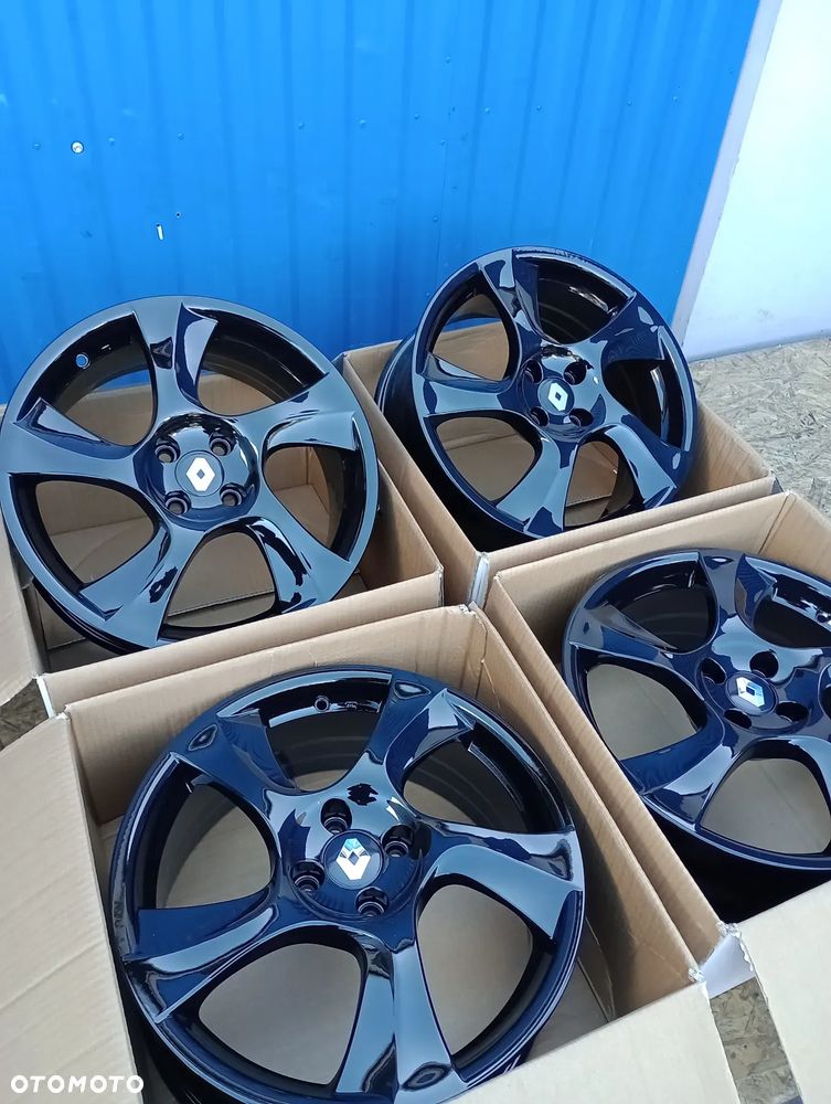 FELGI ALUMINIOWE NOWE 4X100 R17 7J ET39 RENAULT CAPTUR CLIO KANGOO MODUS TWINGO WIND ZOE - 1