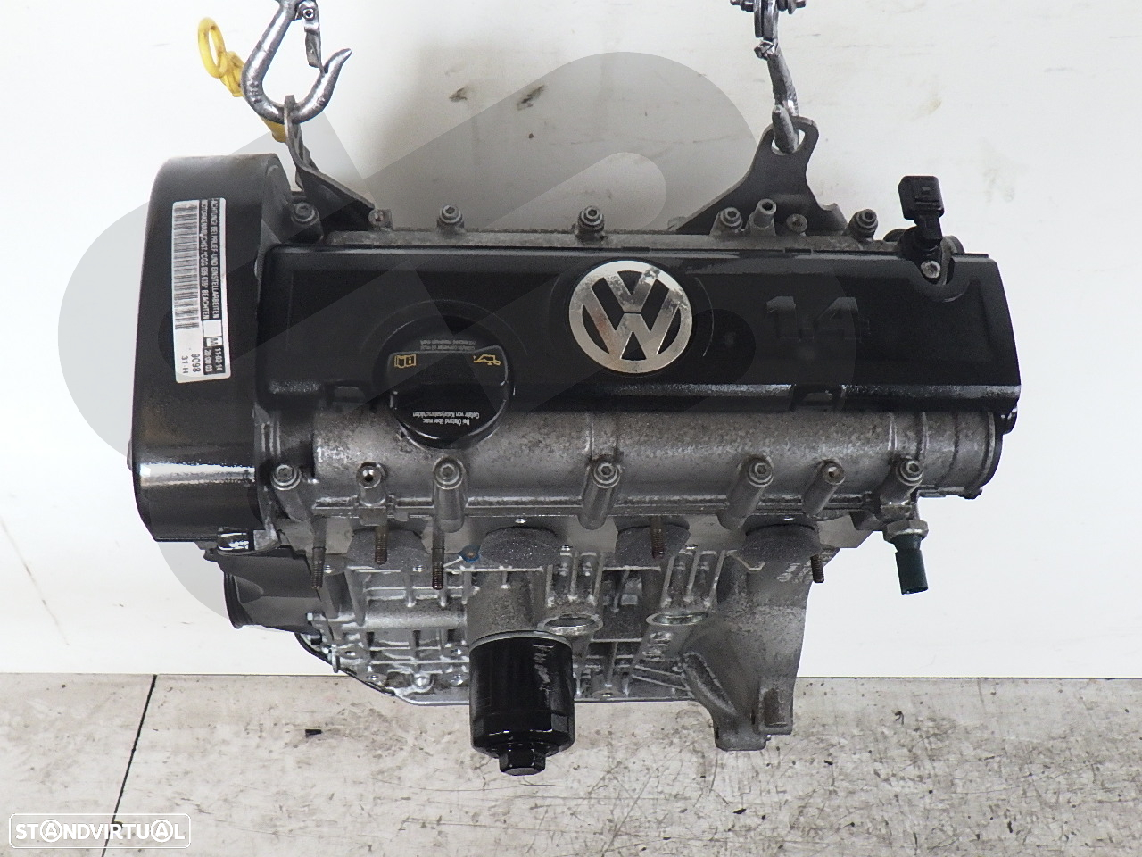 Motor VW Polo 1.4 16V 63KW Ref: CGGB - 5