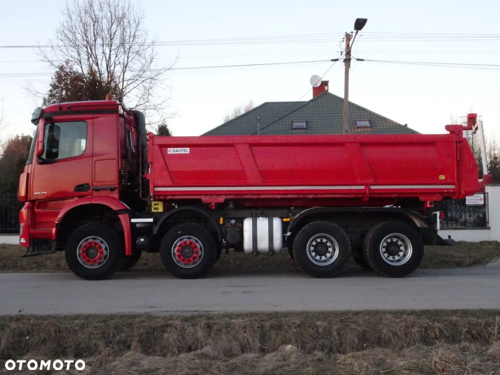 Mercedes-Benz Arocs Hydroburta Dautel Kipper 8x4 idealny stan - 3