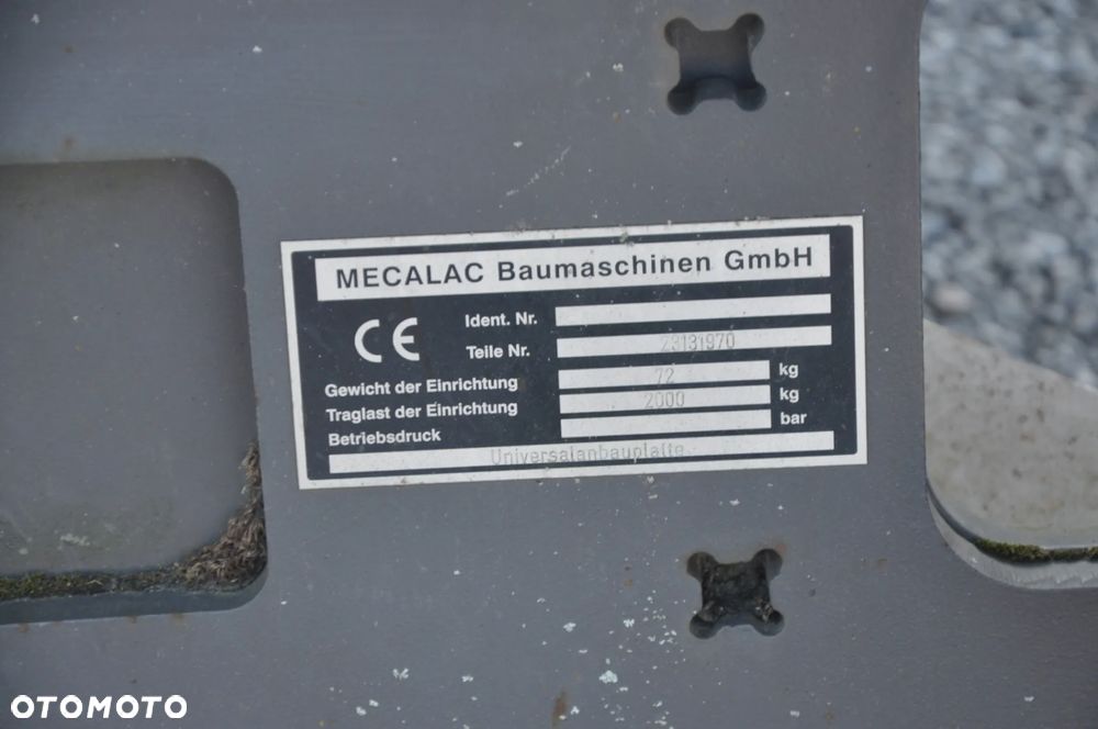 Przedłużka Przydłużka bocian Jib  ramie Mecalac - 5