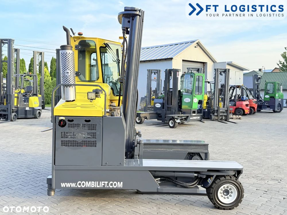 Combilift WÓZEK CZTEROKIERUNKOWY - WIELOKIERUNKOWY | COMBILIFT C4000 | DIESEL | TRIPLEX 6000 MM | POZYCJONER WIDEŁ | WOLNY SKOK | NOWE OPONY | OGRZEWANIE | PO SERWISIE | STAN IDEALNY - 5