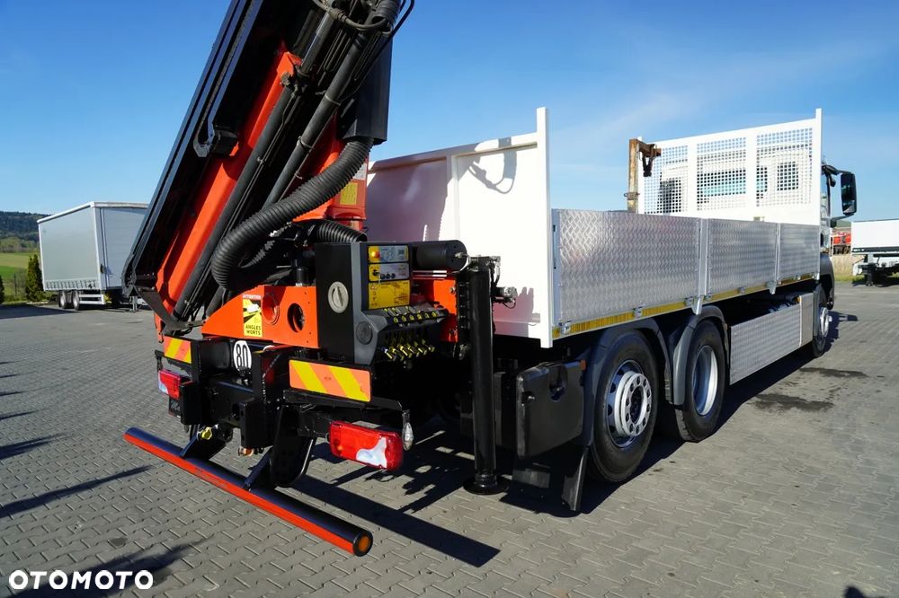 MAN TGS 26.320 /  SKRZYNIOWY 6.6 M + HDS PALFINGER PK 18002-EH B / MAX UDŹWIG: 6 000 KG / WIDŁY DO PALET / STEROWANIE RADIOWE / ROTATOR / MOCNA PODŁOGA - 17