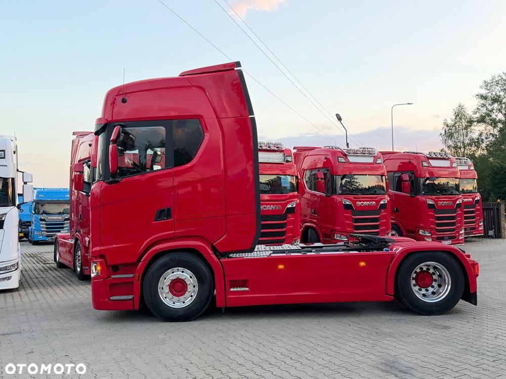 Scania 540S na starym silniku pojedyncze głowice bez egr perfekcyjny stan cala na poduszkach z Niemiec kontrakt ASO - 5