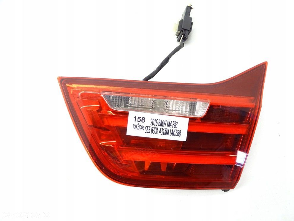 BMW 4 F32 F33 LED PRAWA TYLNA LAMPA KLAPA ORYGINAŁ - 3