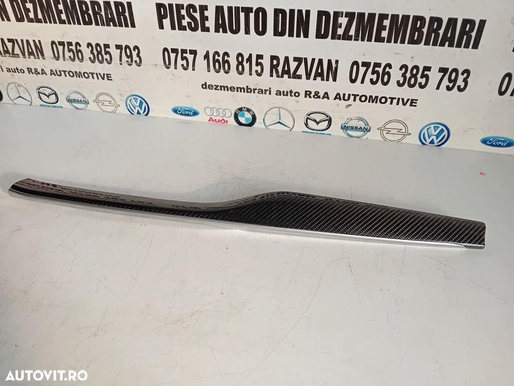 Ornament Trim Bord Carbon Alfa Romeo Stelvio Quadrifoglio An 2017-2022 Volan Stanga Europa - 4