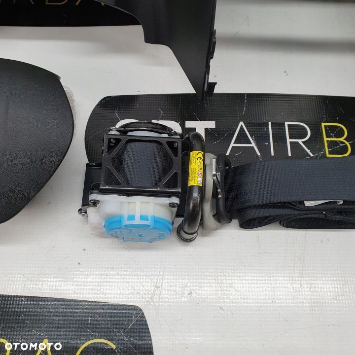 CITROEN C1 DESKA ROZDZIELCZA KONSOLA KOKPIT PULPIT PODUSZKI AIRBAG AIR BAG PASY KIT SET - 5