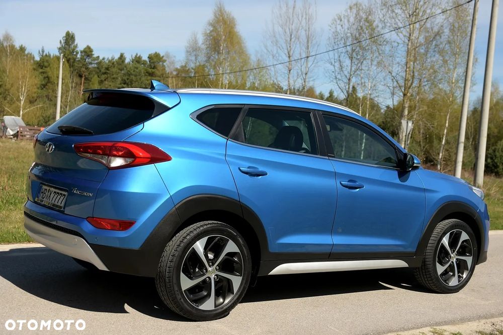 Hyundai Tucson blue 1.7 CRDi 2WD DCT Premium - 4