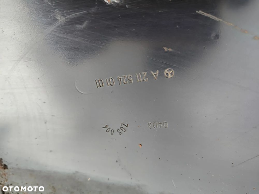 MERCEDES W211 E-klasa Stalowa Osłona Pod Silnik Silnika Płyta - 6