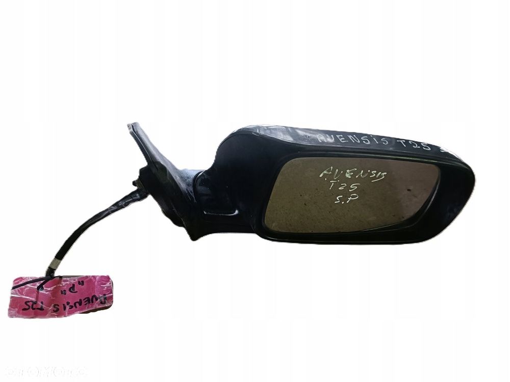TOYOTA AVENSIS II T25 03-09 ELEKTRYCZNE LUSTERKO PRAWE EU 015829 - 1