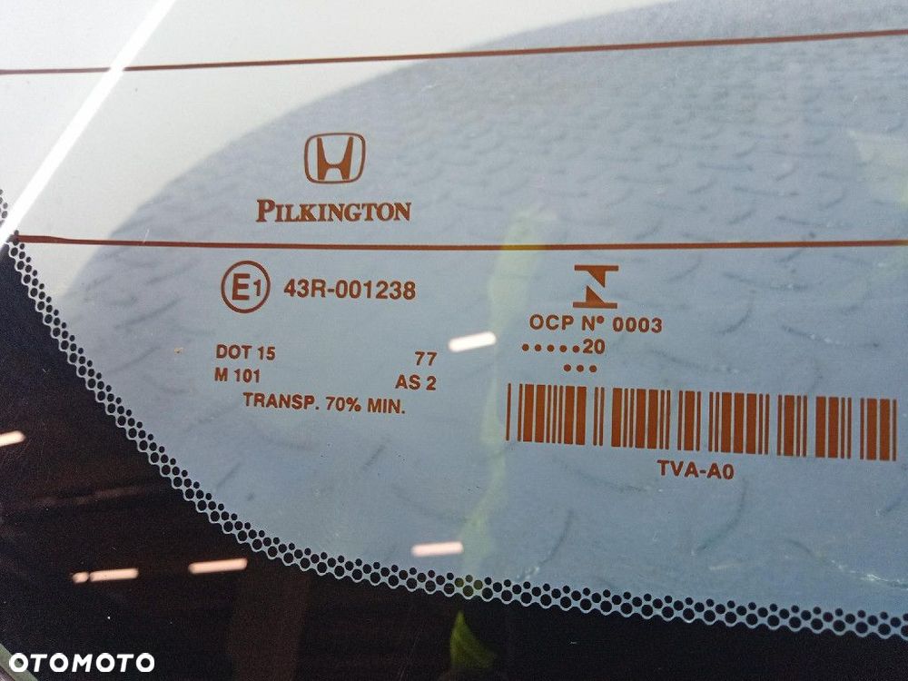 HONDA ACCORD X USA SZYBA TYLNA - 3