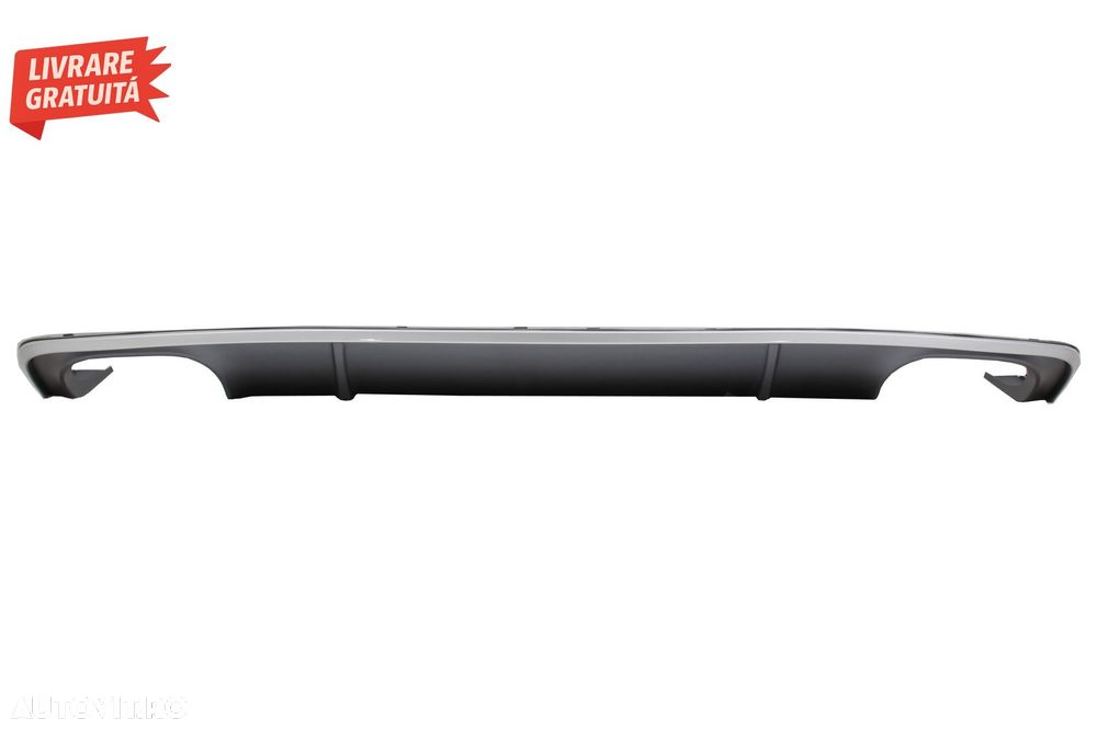 Difuzor Bara Spate Audi A4 B9 8W (2016-2018) Sedan/Avant S4 Design for S Line- livrare gratuita - 3