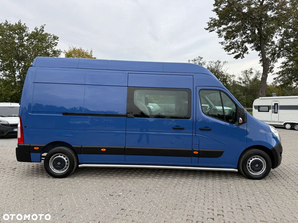 Renault Master MAX Długi Max Wyoski L3H3 2.3 Diesel Brygadówka Faktura VAT 23% 5 Osobowy Klimatyzacja Tempomat - 20