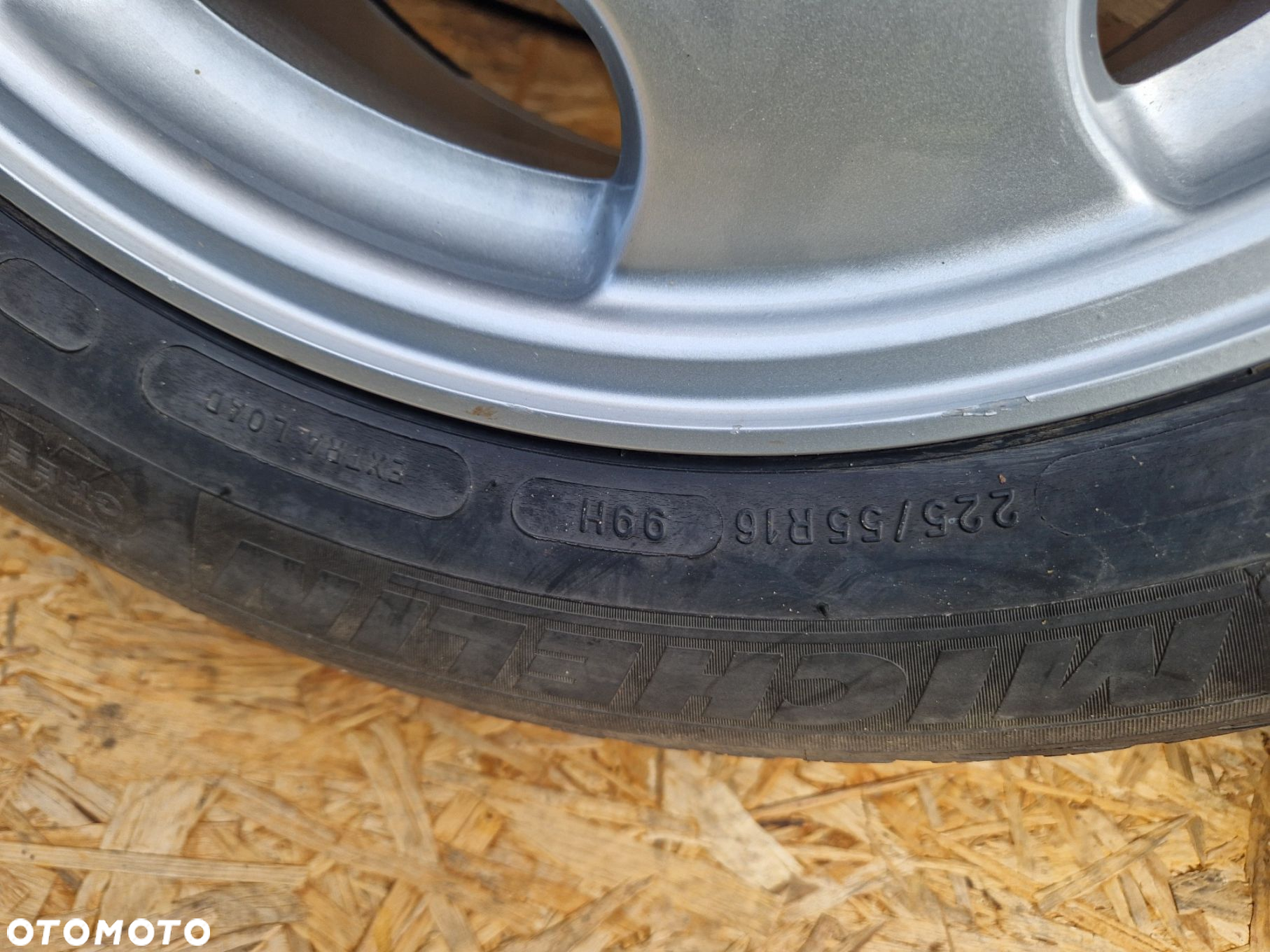 MERCEDES FELGI ALUMINIOWE 225/55 R16 KOMPLET ET35 7,5X16 - 7