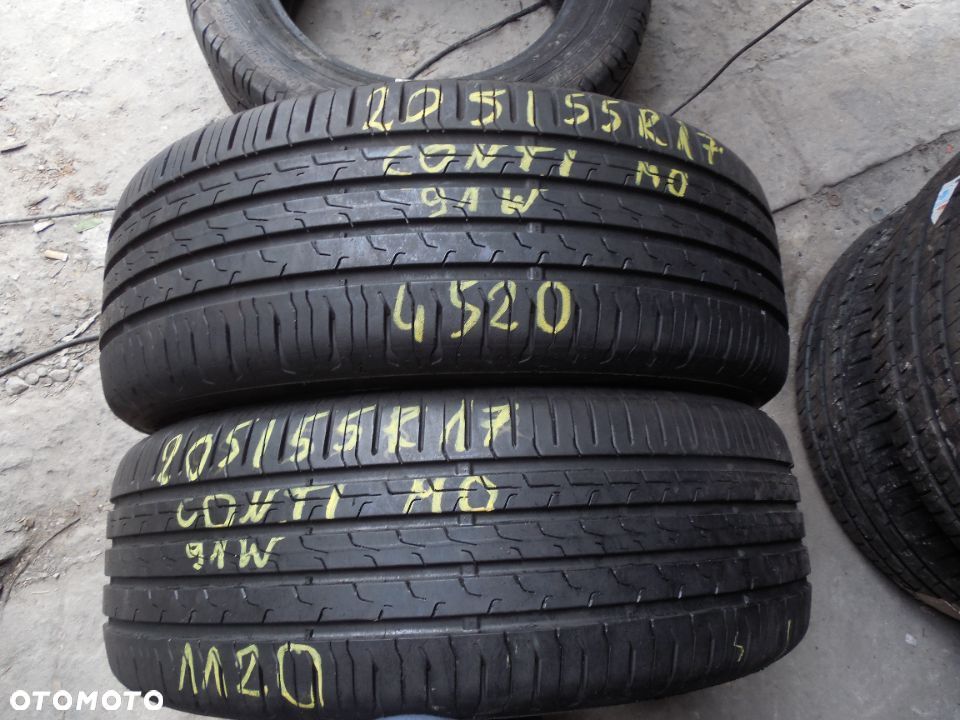 OPONY 205/55R17 CONTINENTAL ECO CONTACT 6 MO DOT 4520 7,4MM - 1