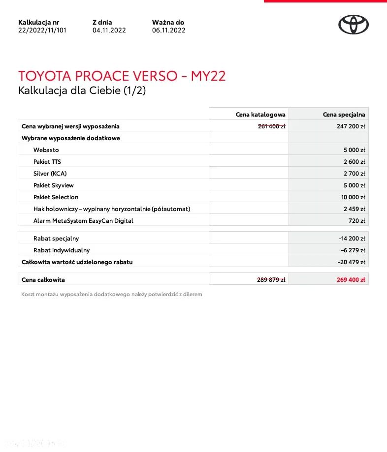 Toyota ProAce 2.0 D-4D Long 3,0t (bryg.) - 25