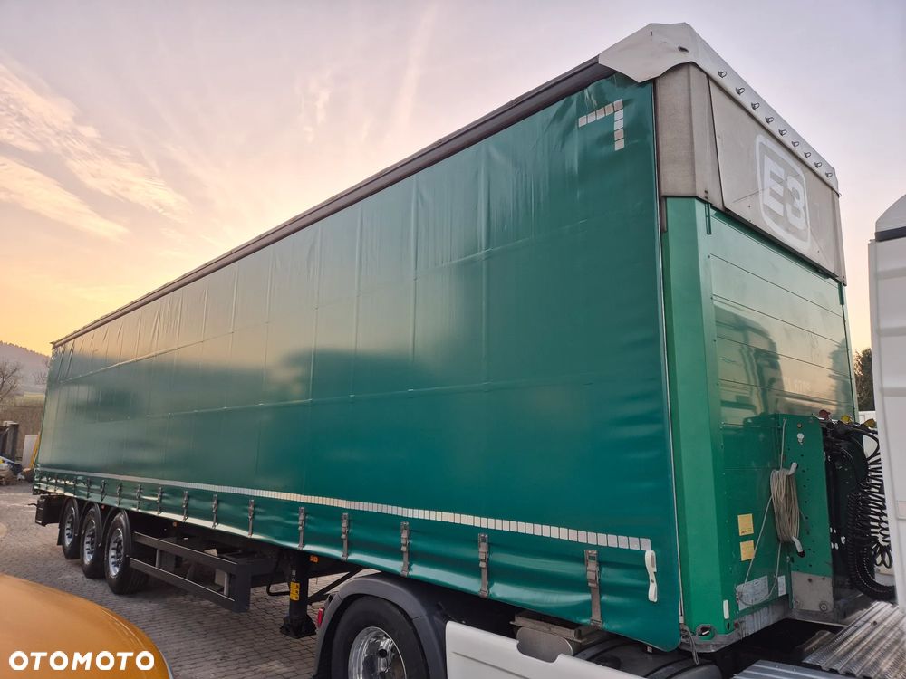 Schmitz Cargobull Standard 2018 2x oś podnoszona podnoszony dach z Niemiec  / OŚ PODNOSZONA / ładne opony / nowa plandeka / od pierwszego właściciela / OKAZJA - 15