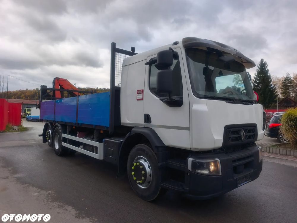 Renault Gama D 26.320 skrzynia hds palfinger PK15500 - 2