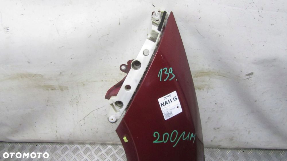 NISSAN JUKE F15 BŁOTNIK LEWY PRZÓD NAH 139 - 5