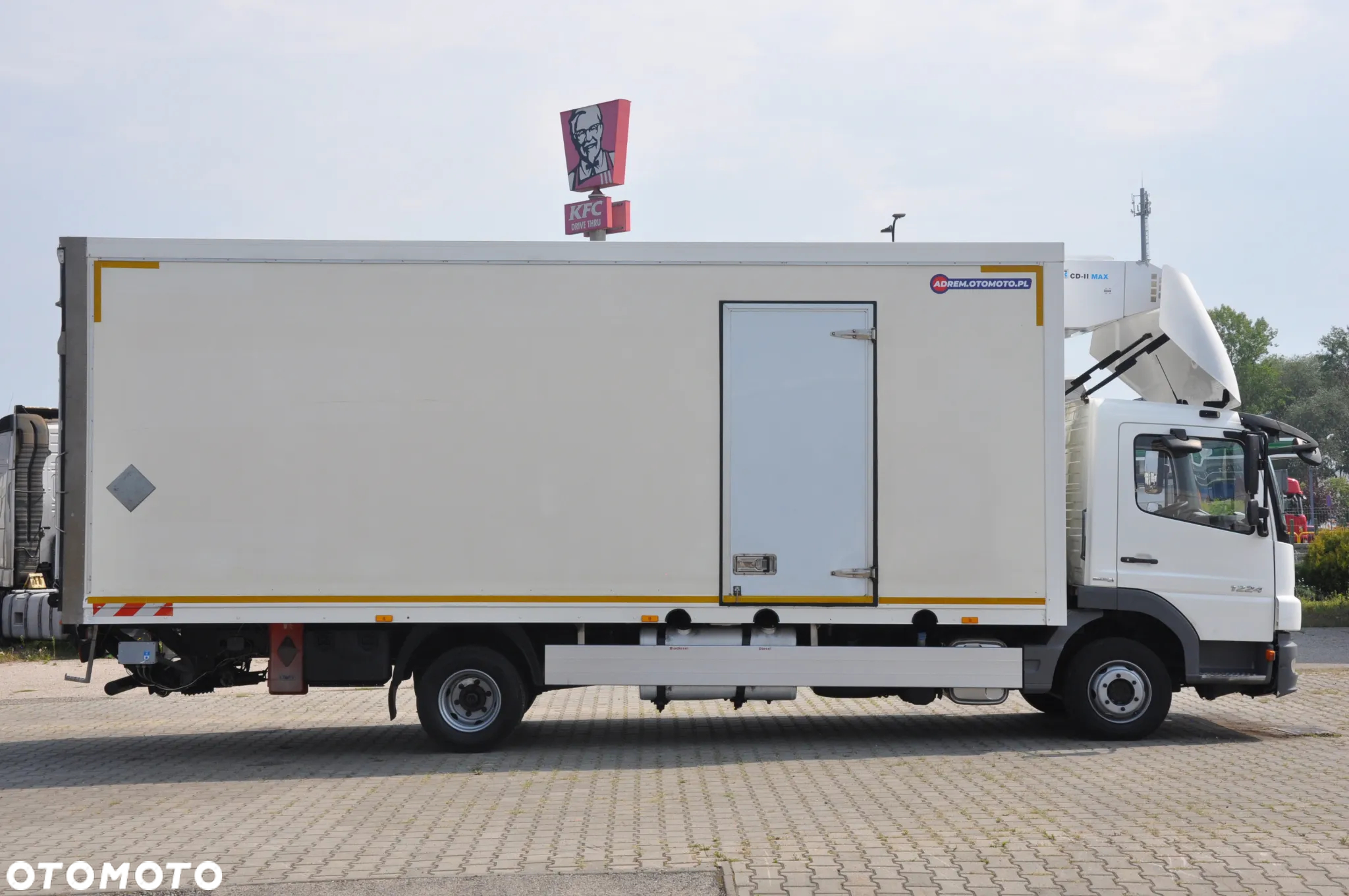 Mercedes-Benz ATEGO 1224 WINDA UDT AGREGAT TK CD II MAX - 8