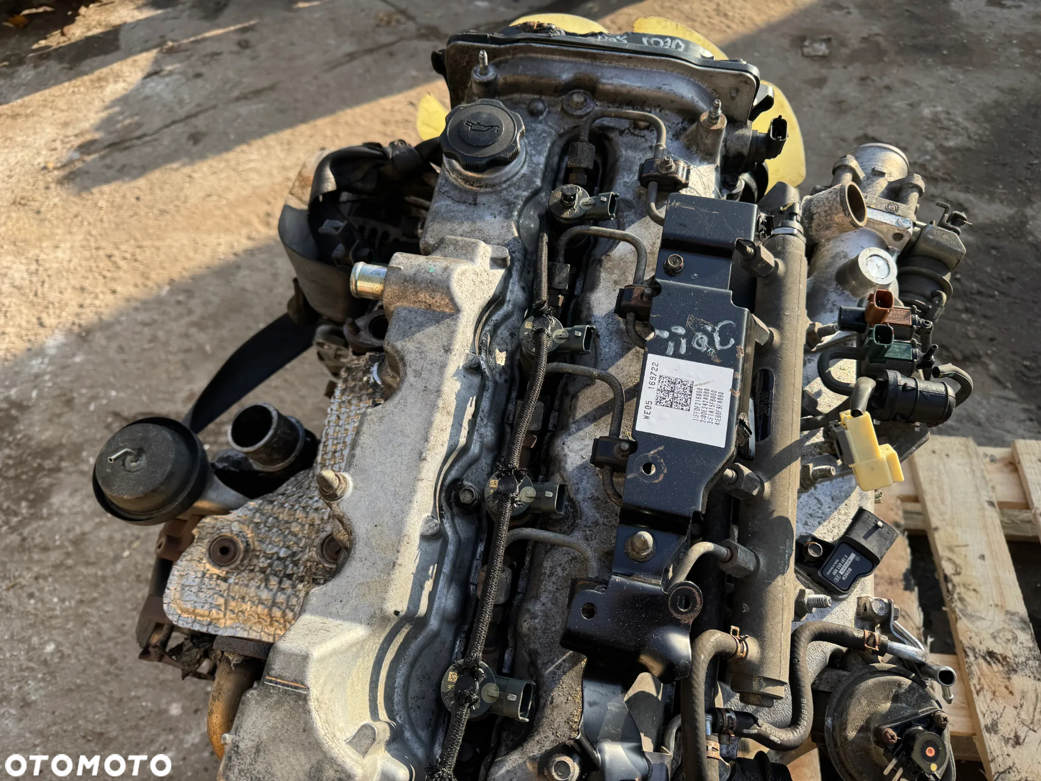 silnik MD30DITC we053.0 tdci ford ranger kompletny 211 tys - 12