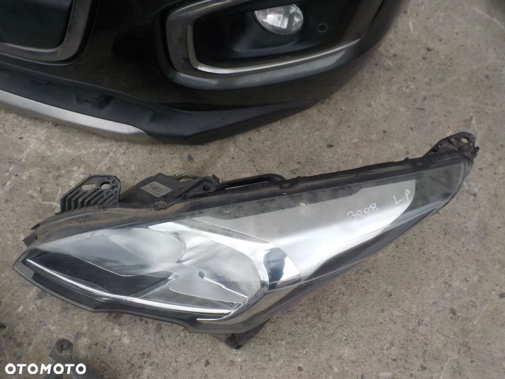 PEUGEOT 3008 I LIFT 1.6 E-HDI PRZÓD MASKA ZDERZAK BŁOTNIKI LAMPY ANGIELSKIE KOLOR KTPD - 16