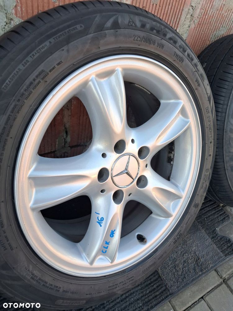 mercedes clk w209 felgi aluminiowe 16 koła lato 2024 rok et37 et32 - 9