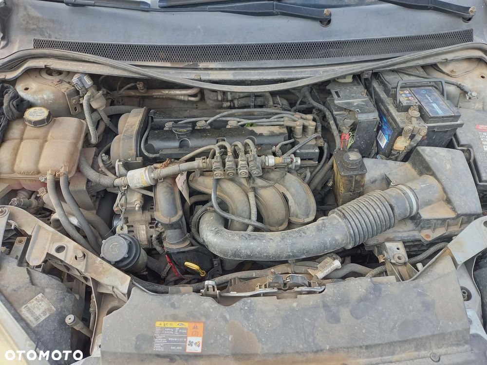 Części FORD FOCUS MK2 1.6 16V benzyna 3 drzwi 2005r D1 drzwi maska klapa błotniki lampy silnik skrzynia - 8