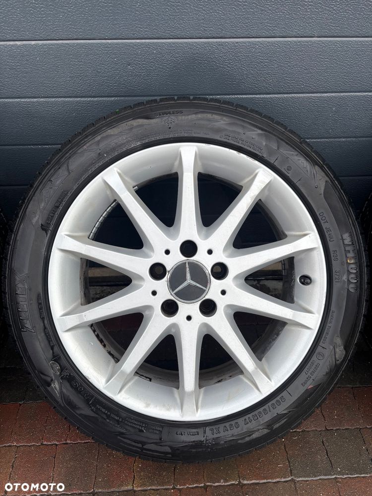 Alufelgi z Oponami Zimowymi Mercedes 5x112 7Jx17 ET49 205/55/17 Zeetex 21r 1694010702 - 5