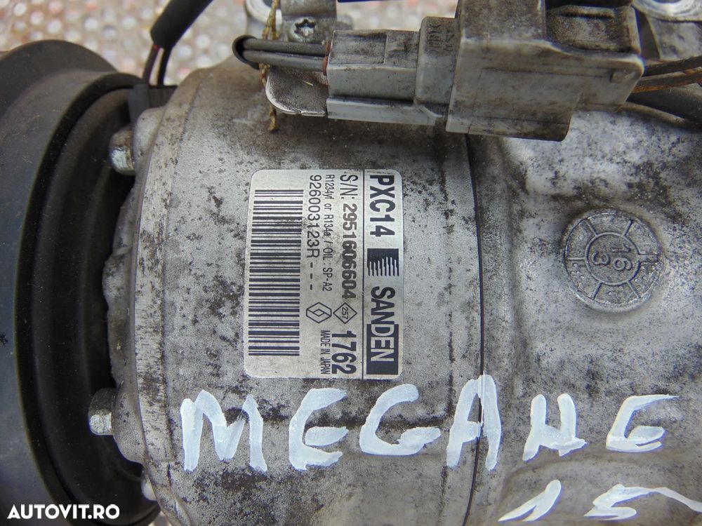 Compresor clima Renault Megane 4 1.5 cod 926003123r  Kadjar Scenic 4 - 4