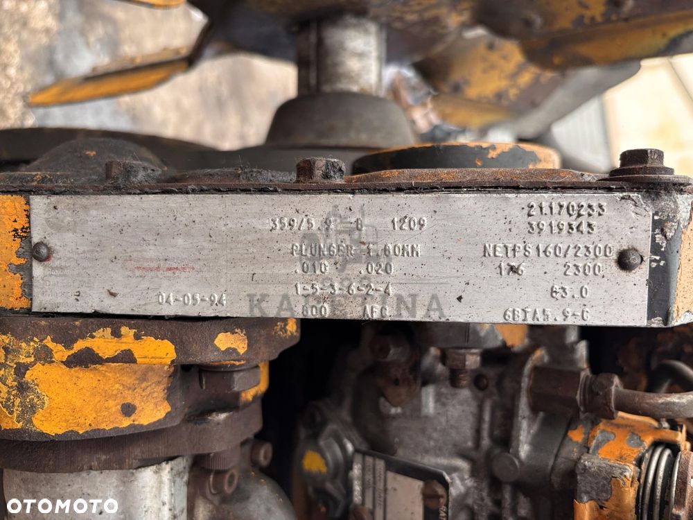 Cummins 6BTA5.9-C Kompletny Silnik Moc 160km/2300obr 5,9 litra - 7