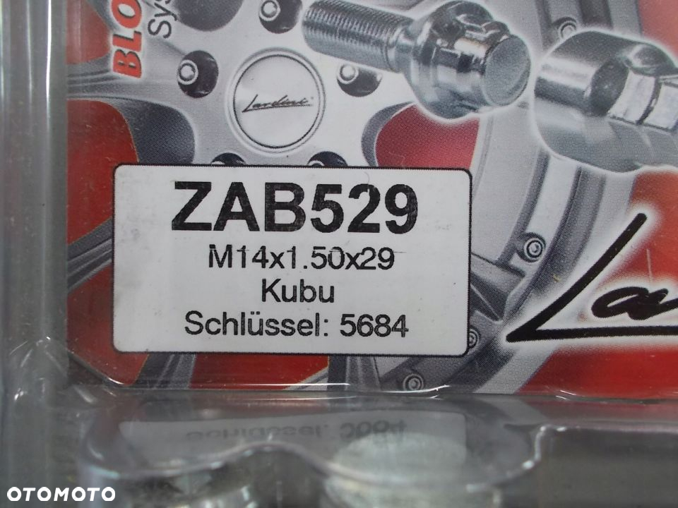 Śruby zabezpieczające M14x1,50 kula 29mm NOWE - 7