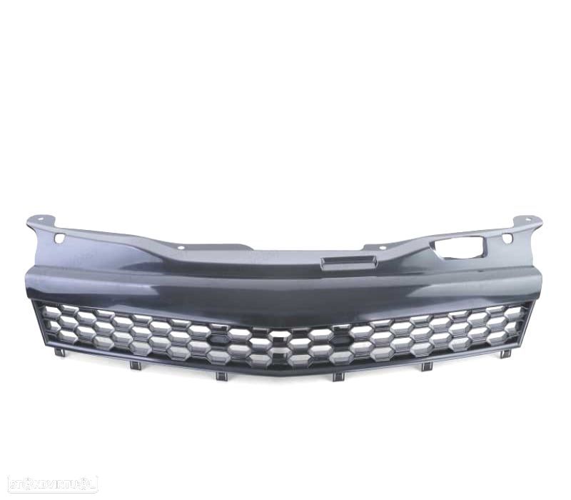 GRELHA FRONTAL OPEL ASTRA H GTC 04-07 PRETA - 4