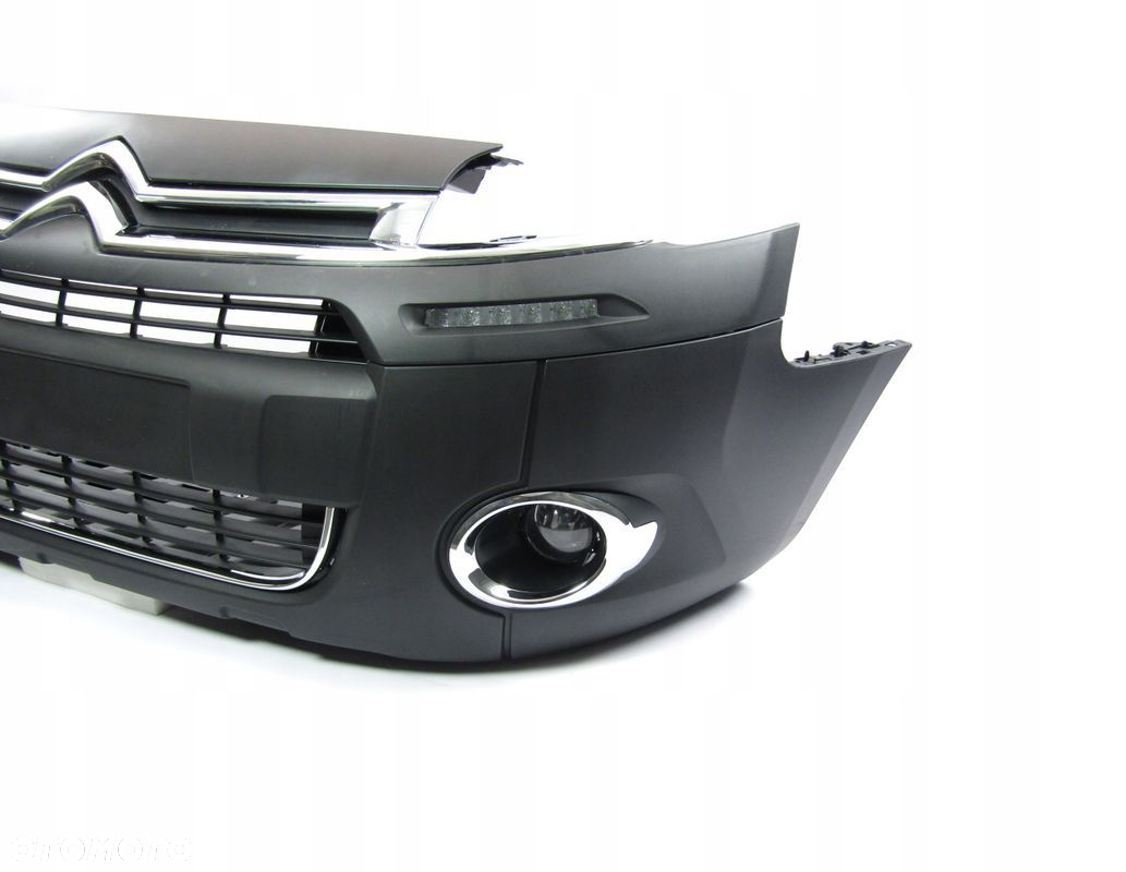 Zderzak przedni Citroen Berlingo 12 - 15 chromy halogeny LED Kompletny ! - 6